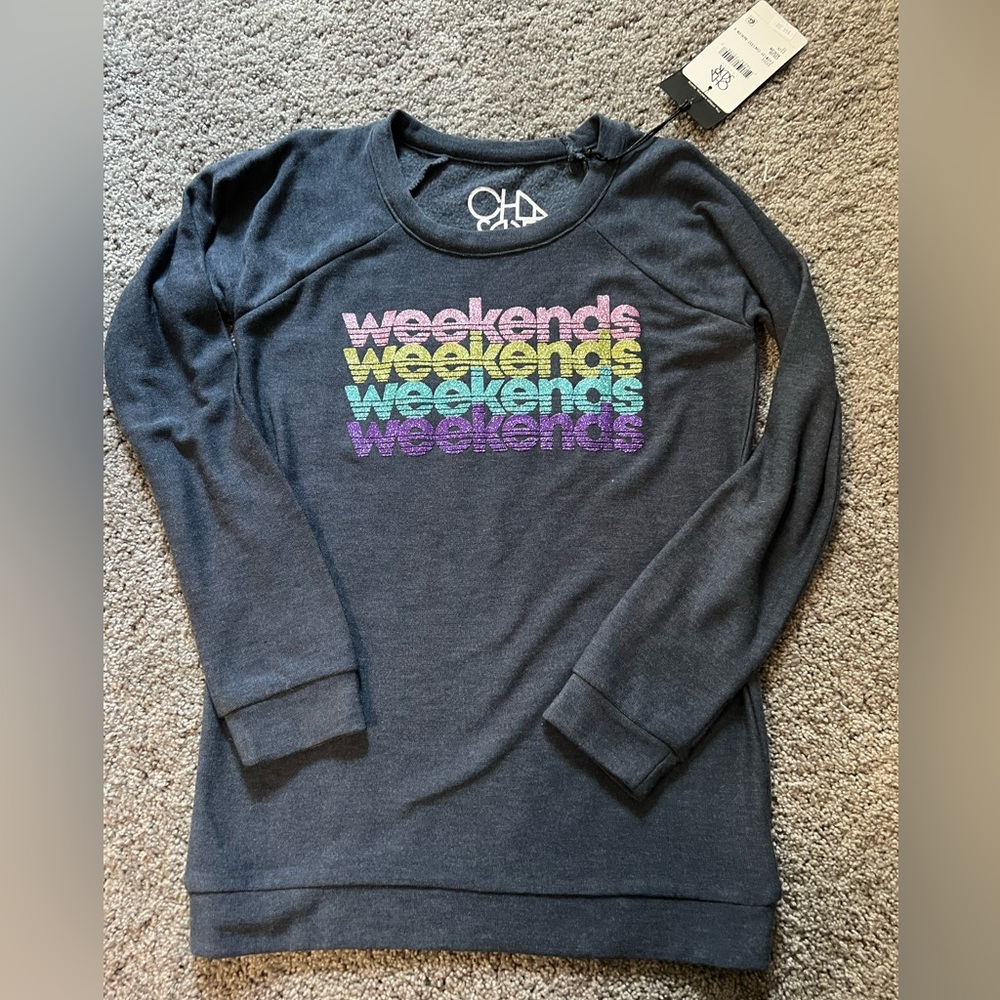 Chaser Brand crewneck sweatshirt. New with tags